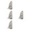 4Pcs Realistic Grey War Scene Building Models for DIY Sand Table 10