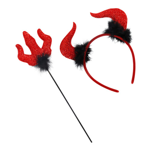 2Set Costume Con Cerchietto E Per A Tema 2