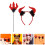 2Set Costume Con Cerchietto E Per A Tema 10