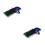 2Pz Set Gaming Tastiera USB Retro LED Rgb Nera Mouse 6