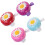 8Pz Campanello Bici Fiore Mini Colorato Suono Chiaro E Resistente 10