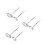 3Set Cucchiaio Rete Fine Per Frittura E Hot Pot Argento 9