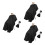 3Set Mantelle Taglio Nero Per Tessuto Lavabile 8