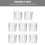 16Pz in Per Manicure Uso Professionale Bianco 10