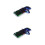 2Pz Set Gaming Tastiera USB Retro LED Rgb Nera Mouse 8