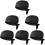 6Pcs Black Pirate Cooking Hat Adjustable Work Cap for Chefs 11