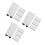 3Set Divisori Acquario in ABS Nero, Rete Isolante Per 7