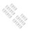 16Pz in Per Manicure Uso Professionale Bianco 7