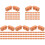 150Pcs DIY Miniature Wall Bricks Set for Crafting Micro Landscape 4