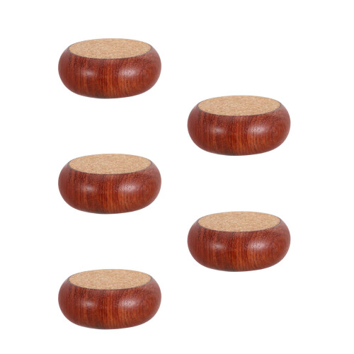 5Pz Porta Spilli in Legno Per Cucito E Da Ricamo 2