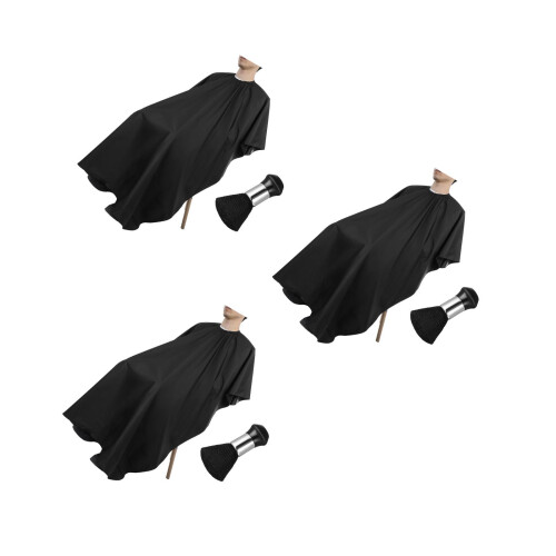 3Set Mantelle Taglio Nero Per Tessuto Lavabile 2