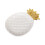 3Pz Piatti in Bianco Con Design Ananas Per Frutta E Dessert 9