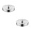 2Pz Burger Press in Acciaio Inossidabile 304 Per -Da-Te Argento 8