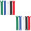 10Pcs Smooth Teeth Colorful Zippers for Replacement and DIY Projects 8