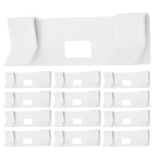 48Pz Parti Riparazione Tende Metallo Argento Resistente Casa