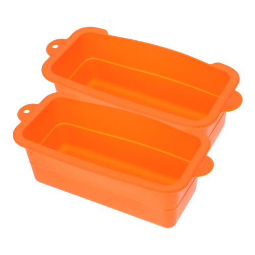 6Pz Silicone Liner Per Arancione Riutilizzabile Per Uso Casa