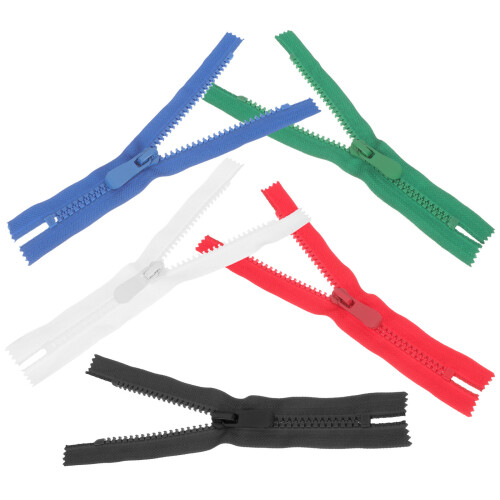 10Pcs Smooth Teeth Colorful Zippers for Replacement and DIY Projects 2