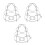 3Pcs Silver Iron Fire Sprinkler Cover Caps with Easy Installation 5