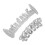 10Pz Grill Flat Argento in Rame Per Accessorio Hip Hop 2