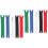 10Pcs Smooth Teeth Colorful Zippers for Replacement and DIY Projects 6