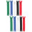 10Pcs Smooth Teeth Colorful Zippers for Replacement and DIY Projects 9