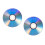 2Set Dischi Cd Audio Registrabili Con Storage Ampio E Multi 5