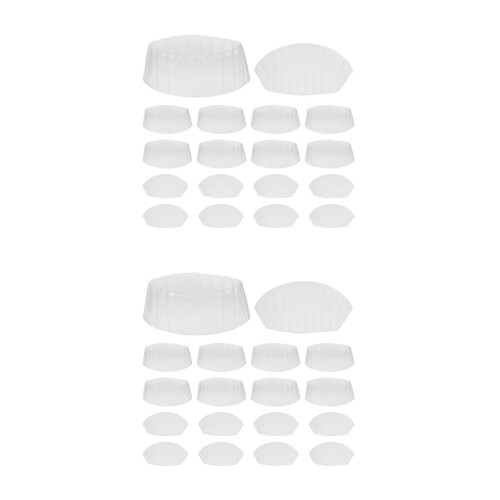 40Pz Supporti Interni Cappello in PVC Trasparente Per Baseball Leggeri 2