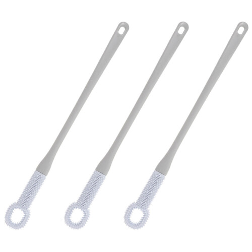 9Pz Spazzola Dita Morbida Con Manico Lungo 2