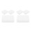 6Pz Scatole Organizer Manicure Trasparenti in Materiale PP Resistente 4