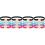 16Pz Cinture Elastiche Decorativa Regolabile in Vari 3