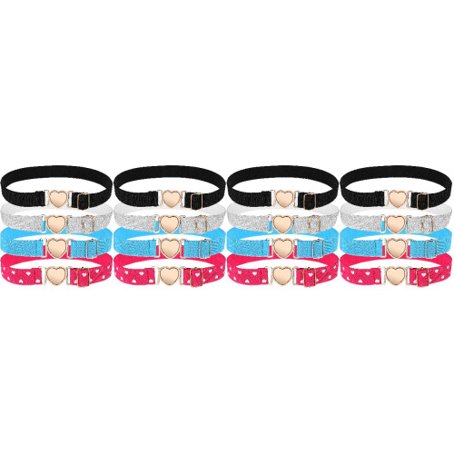 16Pz Cinture Elastiche Decorativa Regolabile in Vari 2