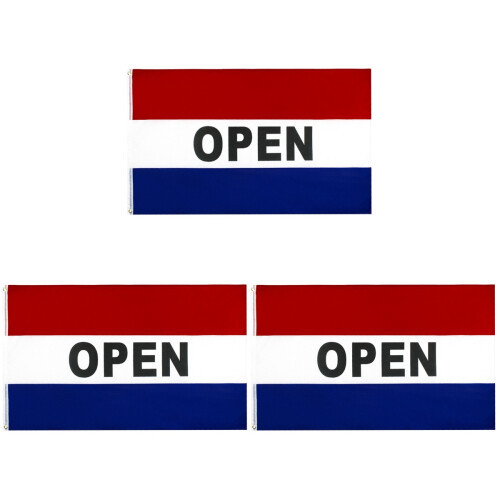 3Pz Open Flag Per Colorate Con , Per Decorazioni 1