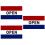 3Pz Open Flag Per Colorate Con , Per Decorazioni 7