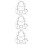 3Pcs Silver Iron Fire Sprinkler Cover Caps with Easy Installation 8