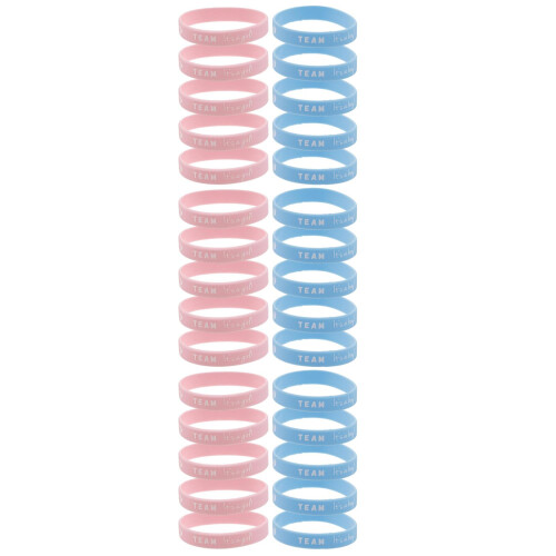 30Pz Braccialetti Silicone Alla Moda Per Festa E Giochi Bambini 2
