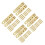 48Pz Cerniere Gioiello in Zinco Oro Per Scatole in Legno Mini 5