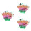 60Pz Set Colorati Professionale Per Makeup 6