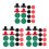 3Set Puck E Paddle Hockey Per Uso Ricreativo 3