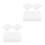 6Pz Scatole Organizer Manicure Trasparenti in Materiale PP Resistente 8