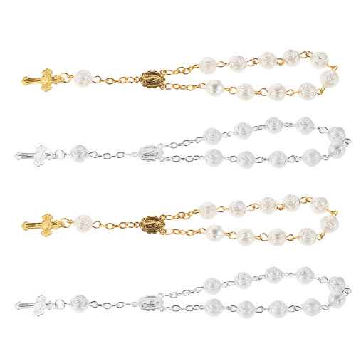 8Pz Braccialetti Multiuso Per Neonate Festa Battesimo