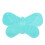 3Pz Mat Per Make-Up Verde in Silicone Design Farfalla 7