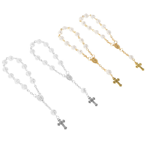 8Pz Braccialetti Multiuso Per Neonate Festa Battesimo 2