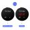Voltmetro Digitale Nero Impermeabile Per Car Boat 12V 24V 2