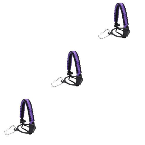 3Pz Paracord Viola Per Bottiglia Per Trekking 2
