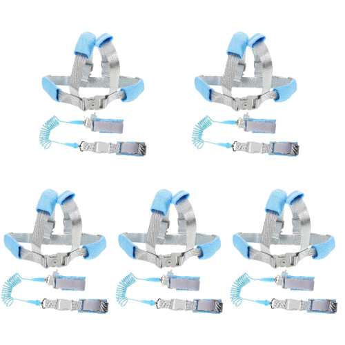 5Pz Leash Antipersa Toddler in E Nastro Morbido 2