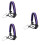 3Pz Paracord Viola Per Bottiglia Per Trekking 4