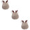 3Pz Lana Cappello Caldo Khaki Pratico 8