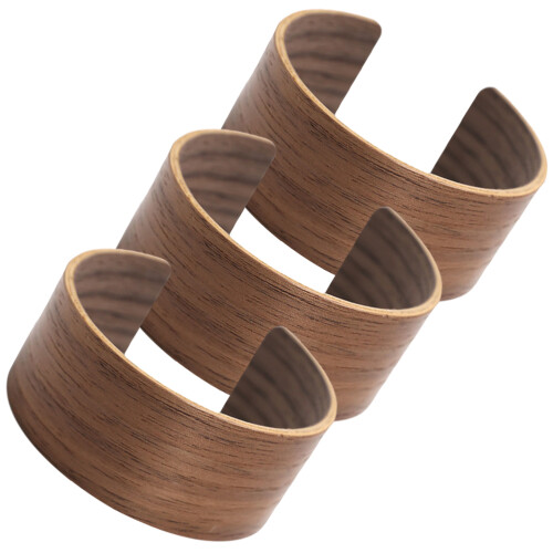 6Pz in Legno Per Tazze Isolanti E Tavolo 2
