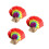 3Pz Cockscomb Cosplay Riutilizzabili 5