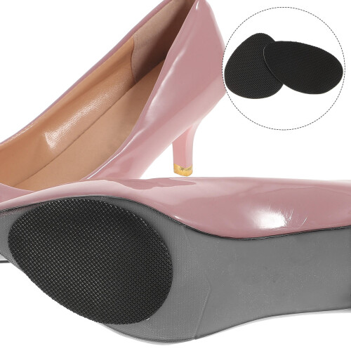 18Paia Autoadesiva Antiscivolo Nero Per Scarpe Con Tacco 2